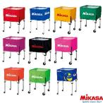 MIKASA ミカサ ボールケース ボールカゴ フレーム 幕体 キャリーケース 3点セット 箱型小フレーム高さ85cm バレーボール
