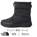 ノースフェイス WB-29cm ヌプシ ブーティ ウォータープルーフ VII 通常丈 NF52272 スノーブーツ ウインター 防寒 軽量 街履き ブラック 黒 大きいサイズ 29