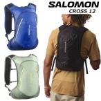 サロモン クロス12 SALOMON CROSS12 LC2185700 LC2463600 LC2463700【送料無料】【2025春夏】 ユニセックス トレイルランニングパック ハイキング サイクリング