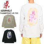 グラミチ サムプリントL/STシャツ G5SU-T173 GRAMICCI THUMBPRINT L/S TEE 長袖Tシャツ ロンT 送料無料 2025春夏