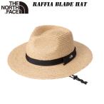 ザ ノース・フェイス ラフィア ブレイド ハット メンズ NN02439 THE NORTH FACE 2025 春・夏 NEW 麦わら帽子 あご紐 サイズ調節 通気性 折り畳み