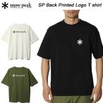 スノーピーク バックプリントロゴTシャツ SPE-TS-23AU002 snow peak SP Back Printed Logo T shirt