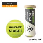  Dunlop теннис мяч stage 1 зеленый 3 лампочка входить бутылка Junior для STG1GRD3