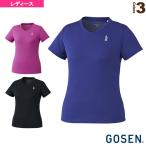 ゴーセン テニス・バドミントンウェア（レディース）  ゲームシャツ／レディース（T1965）