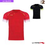 リーニン テニス・バドミントンウェア（メンズ/ユニ）  インターナショナルチームゲームシャツ／ユニセックス（AAYQ359）