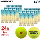 『即日出荷』ヘッド HEAD テニスボール  「KPIオリジナルモデル」HEAD PRO ヘッドプロ 4球入り2箱 24缶/96球  577124 「KPI限定」