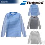 バボラ Babolat 「Unisex ロングスリーブシャツ BAB-8754」テニスウェア「2017FW」[ポスト投函便対応]