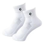 CONVERSE コンバース [6F 2Pニューアンクルソックス CB16006P]バスケットソックス