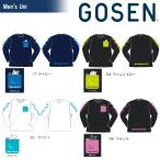 ゴーセン GOSEN テニスウェア ユニセックス 2019春企画Tシャツ pochaneco 長袖 ポケットからこんにちは NPT14 2019SS 『即日出荷』