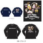 ゴーセン GOSEN テニスウェア ユニセックス 2019秋冬企画Tシャツ pochaneco LiFE FiLLED WiTH HAPPiNESS 長袖 NPT24 2019FW 11月下旬発売予定※予約