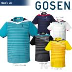 GOSEN ゴーセン 「UNI　ユニ　ゲームシャツ T1512」テニスウェア「SSウェア」
