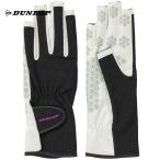 「最短当日出荷」ダンロップ DUNLOP テニスアクセサリー レディース シリコンプリントグローブ 両手セット ネイルスルータイプ TGG-0136W