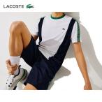ラコステ LACOSTE テニスウェア メンズ スリーブテーピングウルトラドライ鹿の子カラーブロックTシャツ TH0855L-G1C 2022SS 『即日出荷』