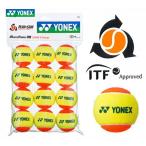 「最短当日出荷」YONEX ヨネックス 「マッスルパワーボール30 STAGE2 ORANGE  TMP30 12個入り 」キッズ/ジュニア用テニスボール