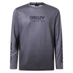 OAKLEY オークリー MTB用ジャージ 長袖 メンズ gradient black grey Maven Coast Ls Jersey 2.0 gradient black grey FOA406779-05P