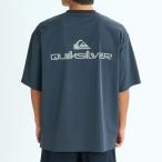  Quick Silver Rush Guard короткий рукав мужской черный DOUBLE LOGO SS QLY252006-BLK