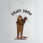  стикер сноуборд лыжи машина персональный компьютер и т.п. ENJOY SNOW чай 