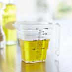 計量カップ 山崎実業 TOWER タワー マグネット段々計量カップ 200mL ホワイト