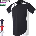  Descente волейбол рубашка с коротким рукавом короткий рукав игра рубашка тренировка надеты DSS4720B унисекс : для мужчин и женщин DESCENTE [1 листов до почтовая доставка OK]