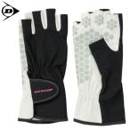 DUNLOP Dunlop теннис перчатка [ половина модель ]( обе рука комплект ) перчатки UV cut женский 3 листов до почтовая доставка OK