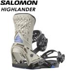 【SALOMON】 サロモン 【HIGHLANDER】 ハイランダー 25-26 MODEL  RAINY DAY ユニセックス スノーボードビンディング ビンディング バインディング スノーボード