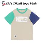 Kid's CHUMS Logo T-Shirt 半袖Tシャツ ロゴTシャツ（yahoo）