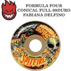 [SPITFIRE]spito fire [FORMULA FOUR FABIANA DELFINO INVASION PRO]F4fabi дыра * Delphi -no53mm 99DURO Wheel скейтборд 