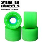 [Zulu Wheels] Zoo Roo Wheel [Mini Numerip 78A 60mm Green] Mini nme "губа" 78A 65mm зеленый скейтборд Wheel long ske