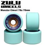 [Zulu Wheels] Zoo Roo Wheel [Monster Cimeri 78A 70mm] Monstar simeli78A 70mm скейтборд Wheel long ske