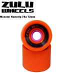 [Zulu Wheels] Zoo Roo Wheel [Monster Numerip 78A 72mm] Monstar nme "губа" 78A 72mm скейтборд Wheel long ske