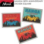 [NANGA] наан ga[NANGA 30TH ANNIVERSARY STICKER SQUARE] наан ga30th Anniversary стикер квадратное NA2443-3G203-A стикер 