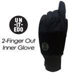 [UN-IT-EDO] Anne ito Ed [2-Finger Out Inner Glove] two палец наружный внутренний перчатка / перчатки / задний Country / лыжи / сноуборд 
