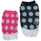 ペットクイーンレースドットワンピー...