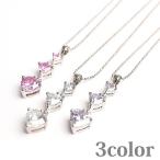 Yahoo! Yahoo!ショッピング(ヤフー ショッピング)トリロジーネックレス ハートカットのスリーストーンネックレス SPST028 レディースネックレス