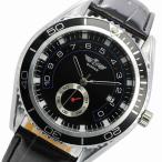 自動巻き腕時計 メンズ腕時計 デイト 日付カレンダー付き レザーベルト 男性用 WINNER ウィナー BCG1