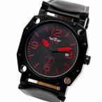 自動巻き腕時計 メンズ腕時計 デイト 日付カレンダー付き リューズカバー レザーベルト 男性用 WINNER ウィナー BCG78