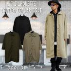 ショッピング閉店 【閉店セール】オーバーサイズステンカラーコート コート メンズ スプリングコート メンズ ステンカラーコート メンズ 秋 アウター ロングコート