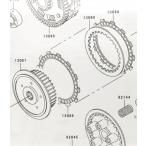 ZRX400/400-II(ZR400E)　クラッチバン等　1台分　1枚目図中(13088＆13089＆92144)　2枚目図中(11060) 13088-1087　13089-1004　92144-1763　11060-1639