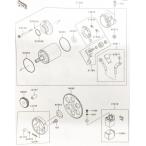 ZRX400/400-II(ZR400E)　スターターマグネチックスイッチ (スターターリレー)　図中(27010番)　27010-0786　(27010-1327より品番統一)