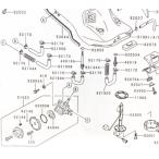 ZZR1100(ZXT10D) топливный кран ( бензин кок топливо кок ) map средний (51023 номер ) 51023-1321 (51023-1195.. номер товара объединение )
