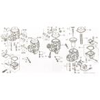 X4(SC38)　キャブレターガスケットセット　1台分　図中(1番)　16010-MAZ-000　4個