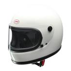 送料無料(沖縄＆離島は除く)　リード工業　LEAD　RX-200R　ホワイト フリーサイズ　レトロフルフェイスヘルメット　ビンテージフルフェイス　