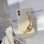 iphone 13pro бежевый одноцветный рама мрамор цепь браслет браслет мобильный телефон ke