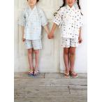 甚平　型紙　100 110 120 130サイズ【型紙/子供服/キッズ/パターン/甚平/男の子/女の子/縫い代付き/4サイズ/かんたん/夏/夏祭り/花火/ソーイング/】