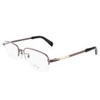 ［Clover 手造り眼鏡 鐡三］ メガネフレーム TZ5005-3-54 サイズ54 クロバー眼鏡 ヴィンテージ デッドストック メタルフレーム サンプラチナ アンティーク