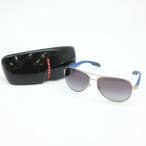 [ распродажа ]PRADA SPORTS Prada спортивные солнцезащитные очки серебряный голубой SPS56M