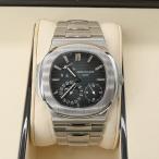 【美品】パテックフィリップ パテック PATEK PHILIPPE ノーチラス プチコンプリケーション 腕時計 自動巻き ウォッチ 時計 ダークブルー 5712/1A-001 5712