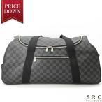 [ прекрасный товар ]LOUIS VUITTON Louis Vuitton Damier gla Fit Neo e все 55 сумка "Boston bag" путешествие сумка Carry кейс с роликами . черный чёрный N23000