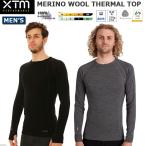 melino шерсть внутренний рубашка XTMek мужской длинный рукав длинный рукав melino шерсть AUSTRALIAN лыжи сноуборд winter спорт [MM001-K]