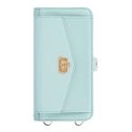 ショッピングmi 11 lite 5g Xiaomi Mi 11 Lite 5G スマホケース 手帳型 (色：ブルー) 斜めがけ スマホショルダー 落下防止 カード収納 鏡付き 韓国